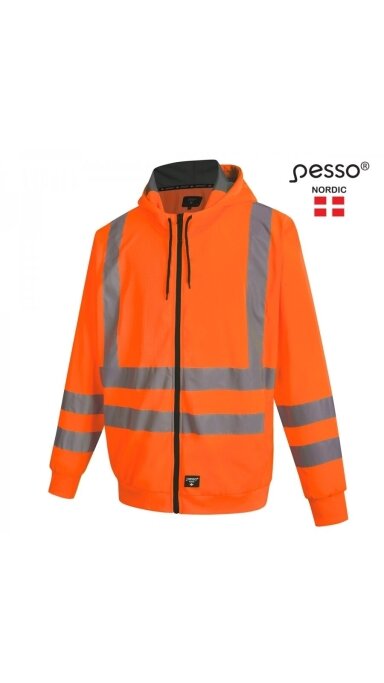Džemperis Pesso  HI-VIS, oranžinis| FL03_OR