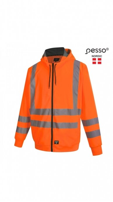 Džemperis Pesso  HI-VIS, oranžinis| FL03_OR