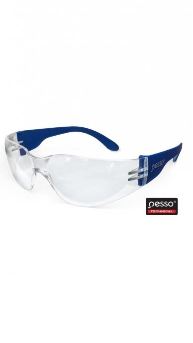 Apsauginiai akiniai Pesso, skaidrūs