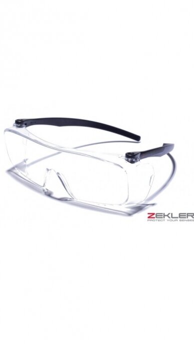 Apsauginiai akiniai Zekler 39, skaidrūs
