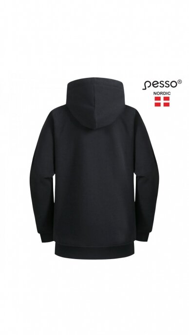 Džemperis su gobtuvu Pesso Turin Black 1
