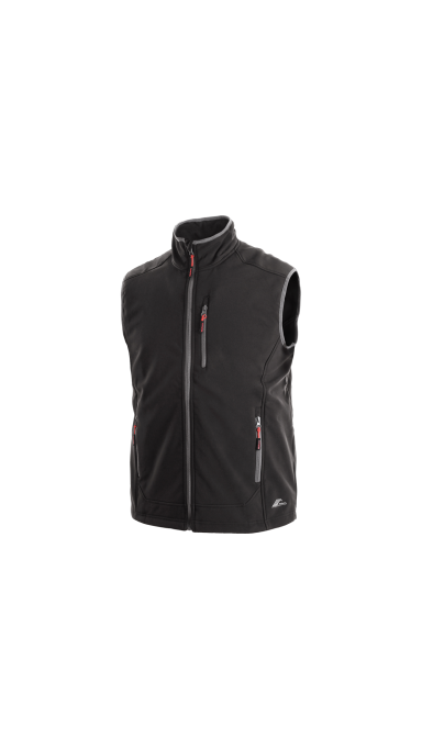 Liemenė CXS TOPEKA Softshell, juoda