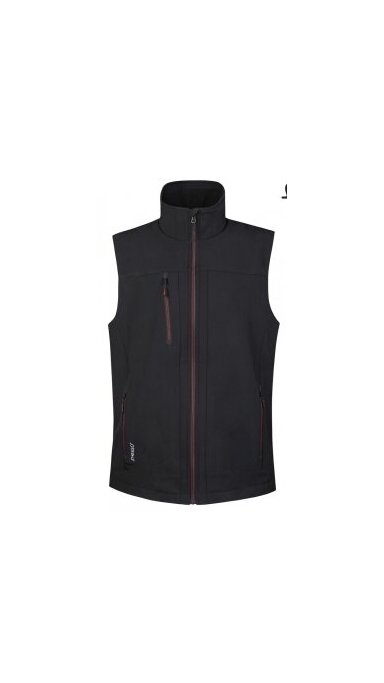 Liemenė SoftShell Soft, juoda