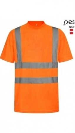 Marškinėliai Pesso HVM HI-VIS, oranžiniai