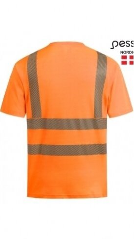 Marškinėliai Pesso HVMCOT HI-VIS, oranžiniai 1