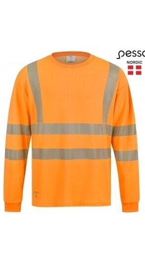 Marškinėliai Pesso HVMIL HI-VIS, oranžiniai