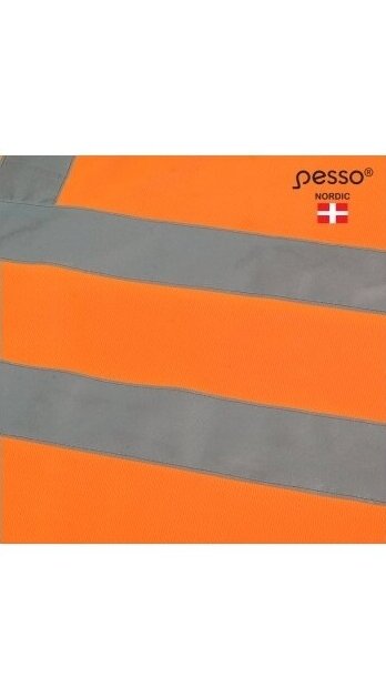 Marškinėliai Pesso HVM HI-VIS, oranžiniai 2