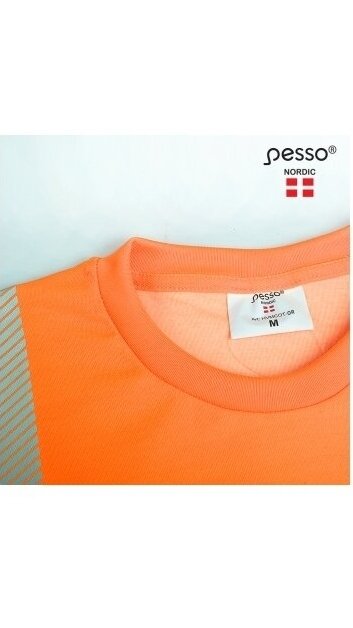 Marškinėliai Pesso HVMCOT HI-VIS, oranžiniai 2