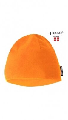 Šilta kepurė Pesso Fleece, oranžinė