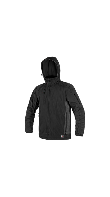 Striukė darbui DURHAM Softshell, juoda
